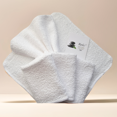 Washi! Cotton Hot Cloth - Face Cleansing Cloth